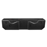 2018-2026 Jeep Gladiator Dual 8” Ported Subwoofer Under Seat Enclosure with Amplifier