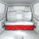 Loaded 4 x 8" Subwoofer Enclosure for Chevy/GMC Crew Cabs (2007-2026) and Ford F-150/Super Duty Crew Cabs (2009-2026) DS18