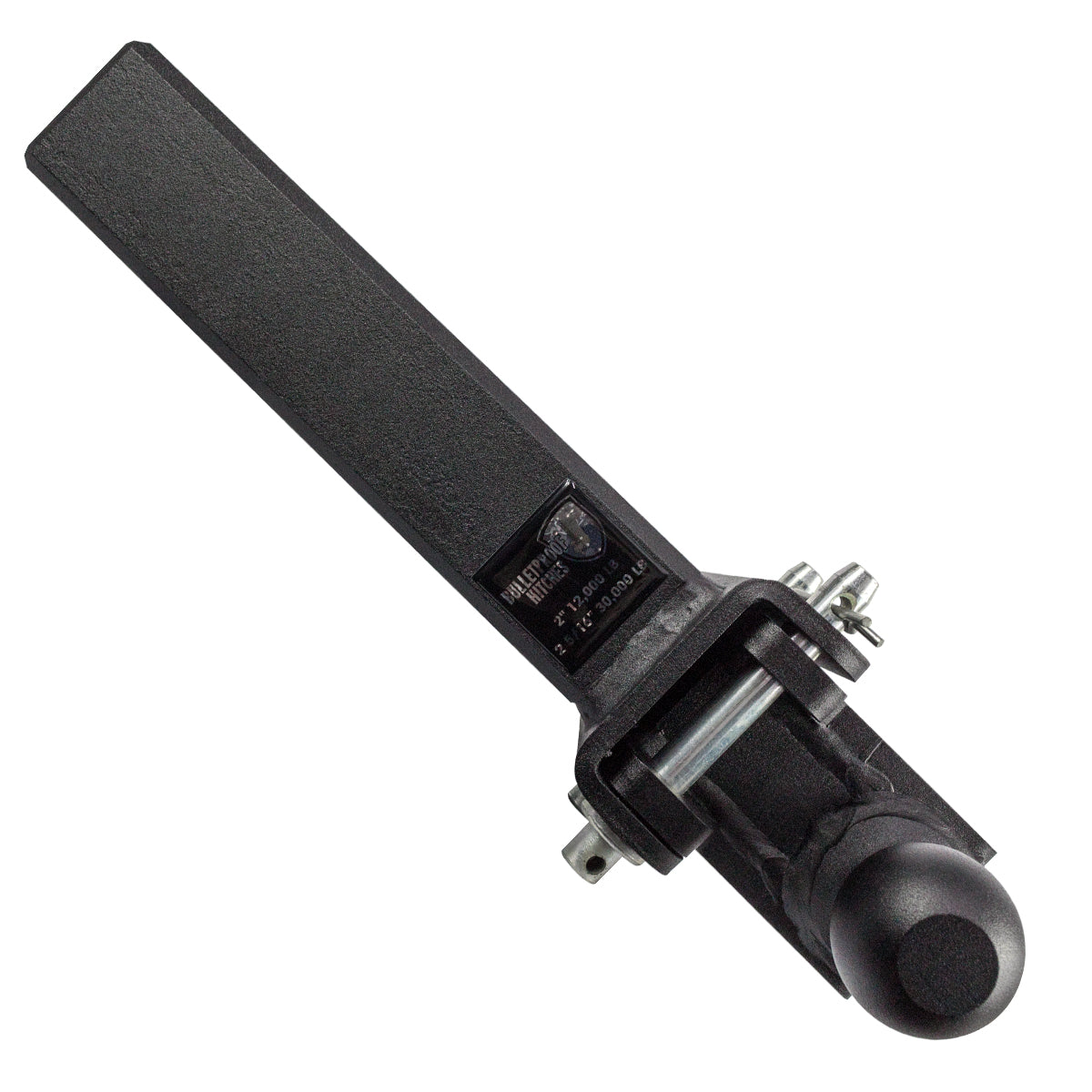 Bulletproof Extreme Duty 6” Drop/Rise Trailer Hitch 2.5" Box Steel Shank