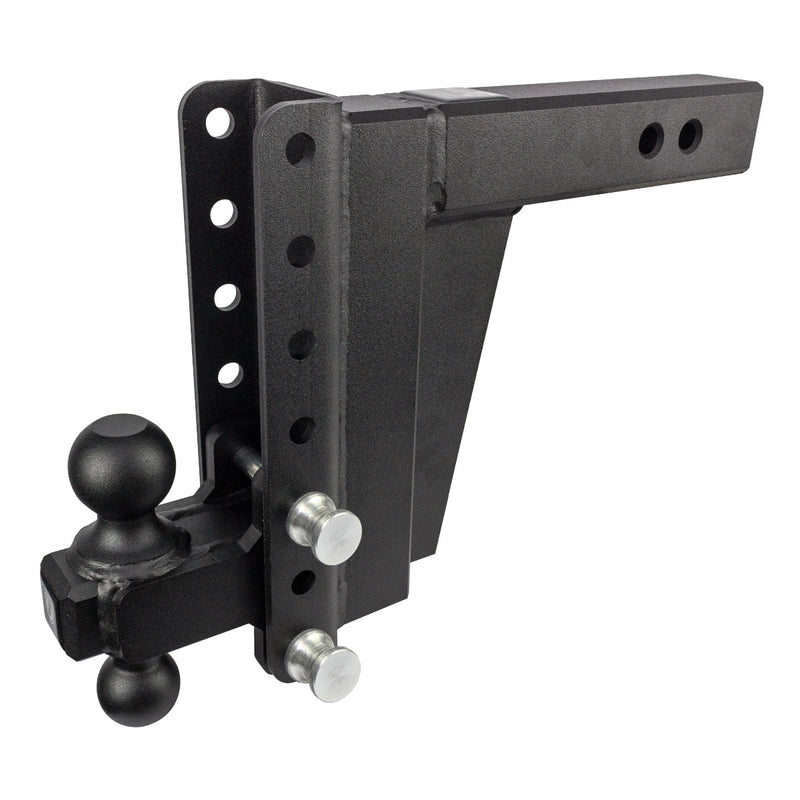 Bulletproof Extreme Duty 8” Drop/Rise Trailer Hitch 2.5" Box Steel Shank