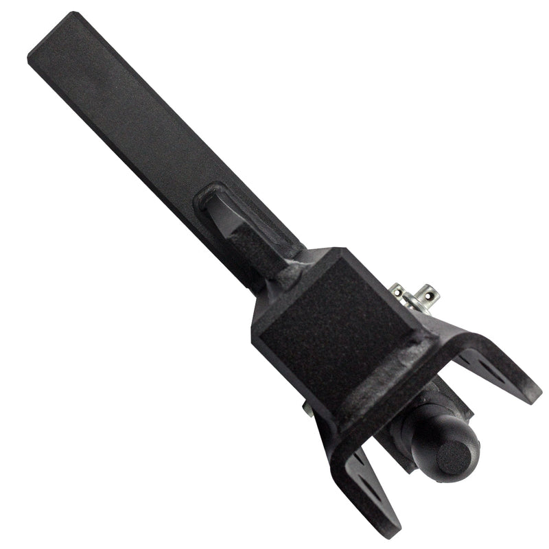 Bulletproof Extreme Duty 8” Drop/Rise Trailer Hitch 2.5" Box Steel Shank