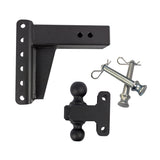 Bulletproof Extreme Duty 6” Drop/Rise Trailer Hitch 3" Box Steel Shank
