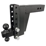 Bulletproof Extreme Duty 8” Drop/Rise Trailer Hitch 3" Box Steel Shank