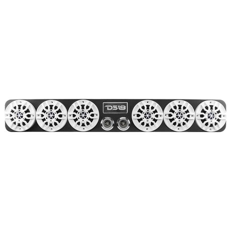 39" High Density ABS Universal Enclosure 6 x 4" and 2 x 2.3" Tweeters (Speakers Not Included)