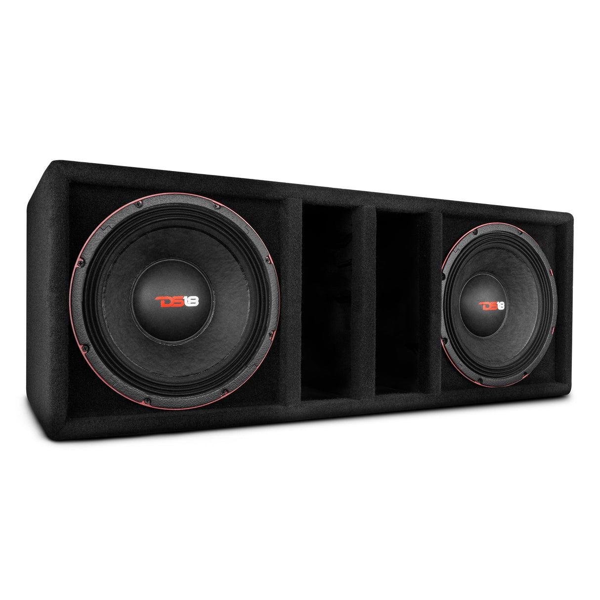 PANCADAO Ported box with 2 X 12" Mid-Bass PRO-1.5KP12.2 Loaded