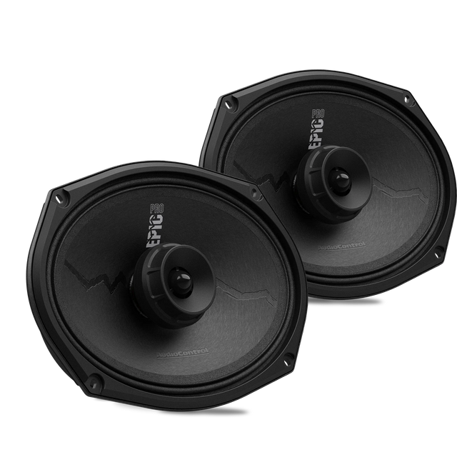 AudioControl EPICPRO69CX 6"x9" 200W RMS Coaxial Midrange Speakers (Pair) AudioControl