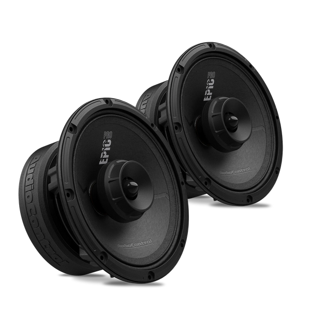 AudioControl EPICPRO6CX 6.5" 200W RMS Coaxial Midrange Speakers (Pair) AudioControl