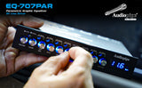 Audiopipe 7 Band Parametric Graphic Equalizer with 9V Line Driver (EQ-707PAR） Audiopipe