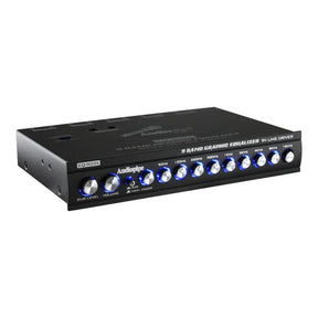 Audiopipe EQ-909X 9 Band Graphic Equalizer Audiopipe
