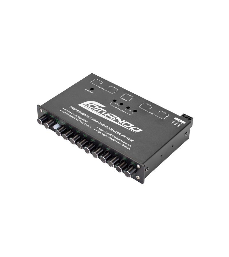EQX-955 | 9 Band Equalizer Comando Audio