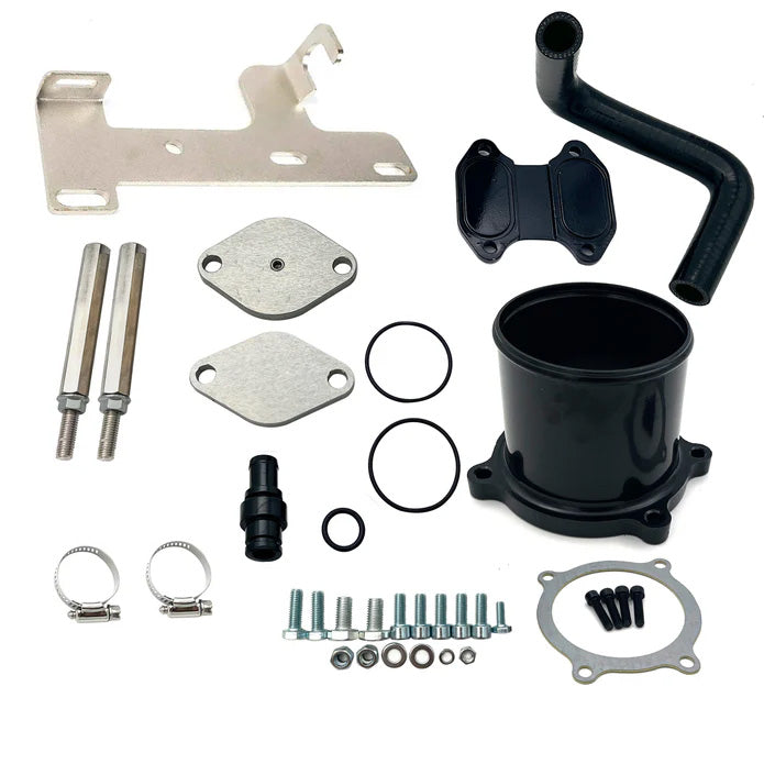 TruckTok 2010-2024 6.7L Cummins Dodge Ram EGR Throttle Valve Cooler Delete Kit TruckTok