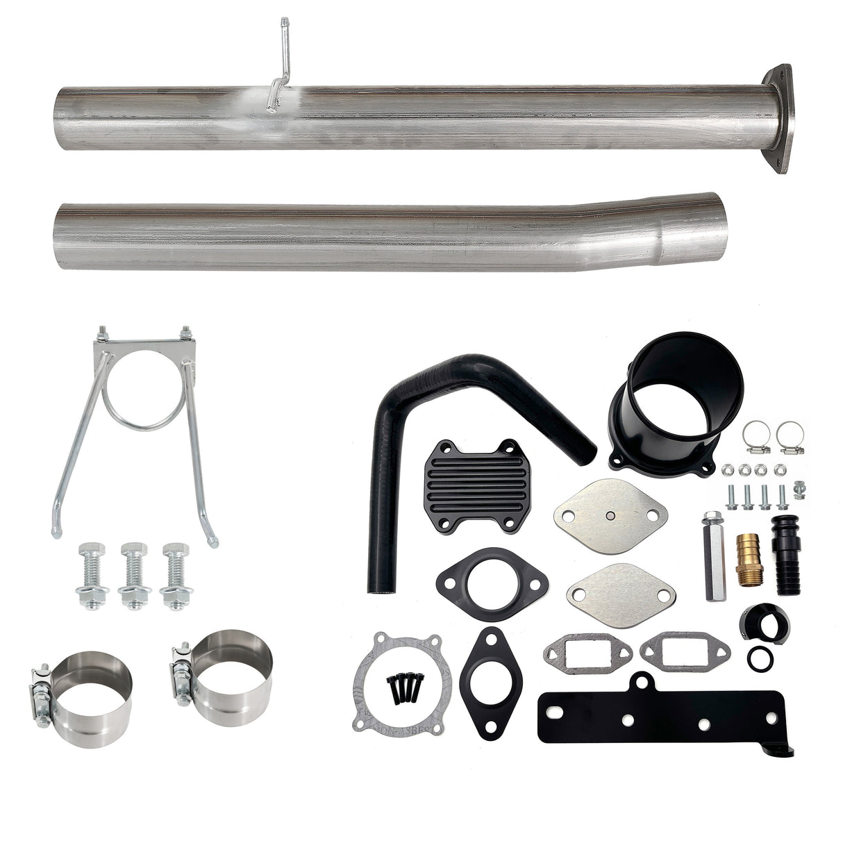 TruckTok 2013-2018 6.7L Ram Cummins 4" Exhaust Pipe & EGR Cooler Throttle Delete kit TruckTok