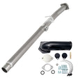TruckTok 2008-2010 6.4L Ford Powerstroke 4inch Cat DPF Delete Pipe EGR Delete Kit TruckTok