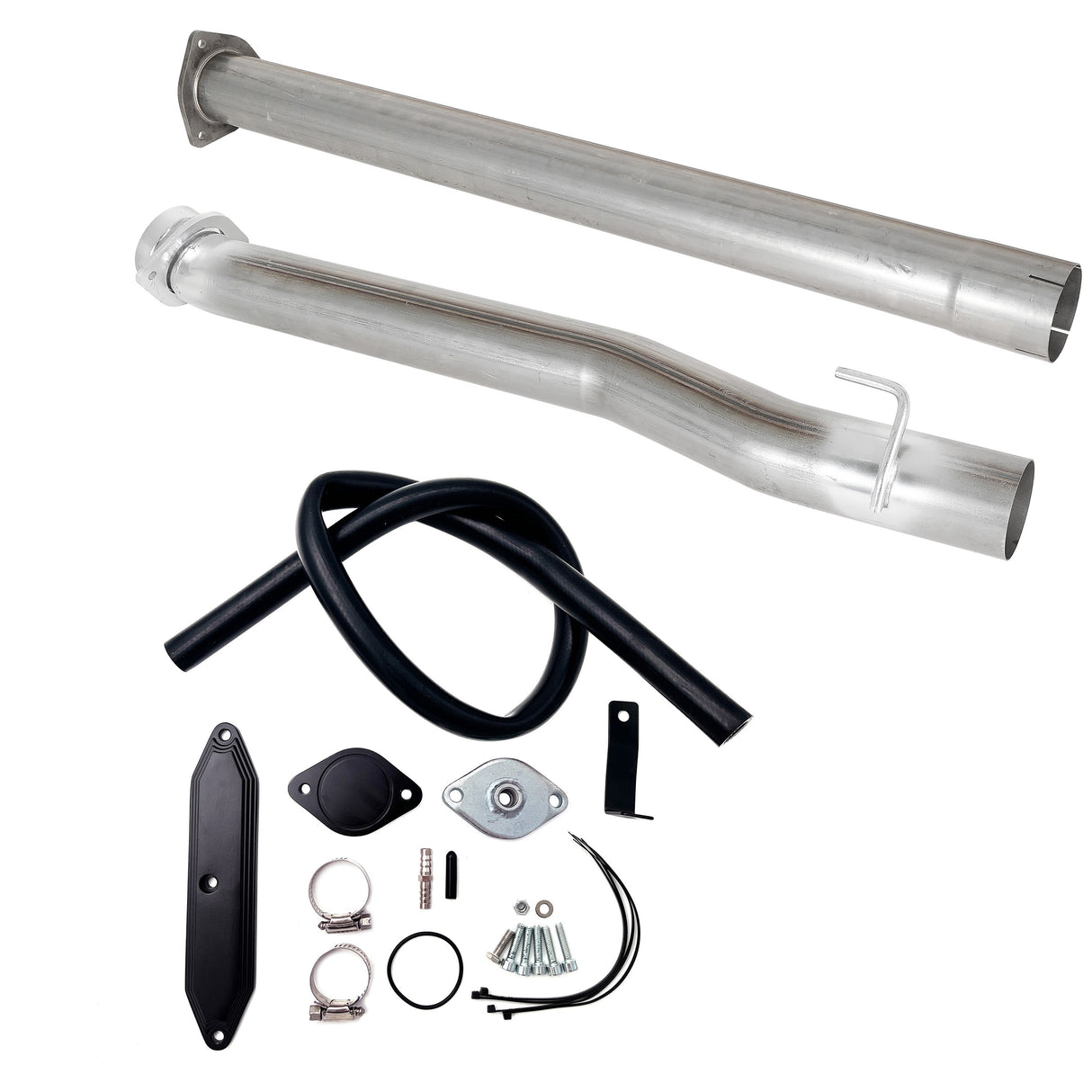 TruckTok 2011-2023 6.7L Ford Powerstroke 4inch DPF & CAT Pipe w/EGR Delete Kit TruckTok