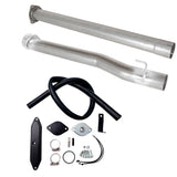 TruckTok 2011-2023 6.7L Ford Powerstroke 4inch DPF & CAT Pipe w/EGR Delete Kit TruckTok