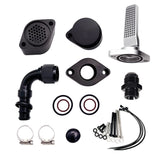 TruckTok 2011-2023 6.7L Ford Powerstroke CCV PCV Reroute Engine Ventilation Kit(No tube) TruckTok