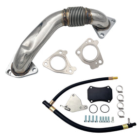 TruckTok 2011-2016 6.6L Chevy Duramax LML Up-Pipe & EGR Cooler Delete Kit (Passenger Side) TruckTok