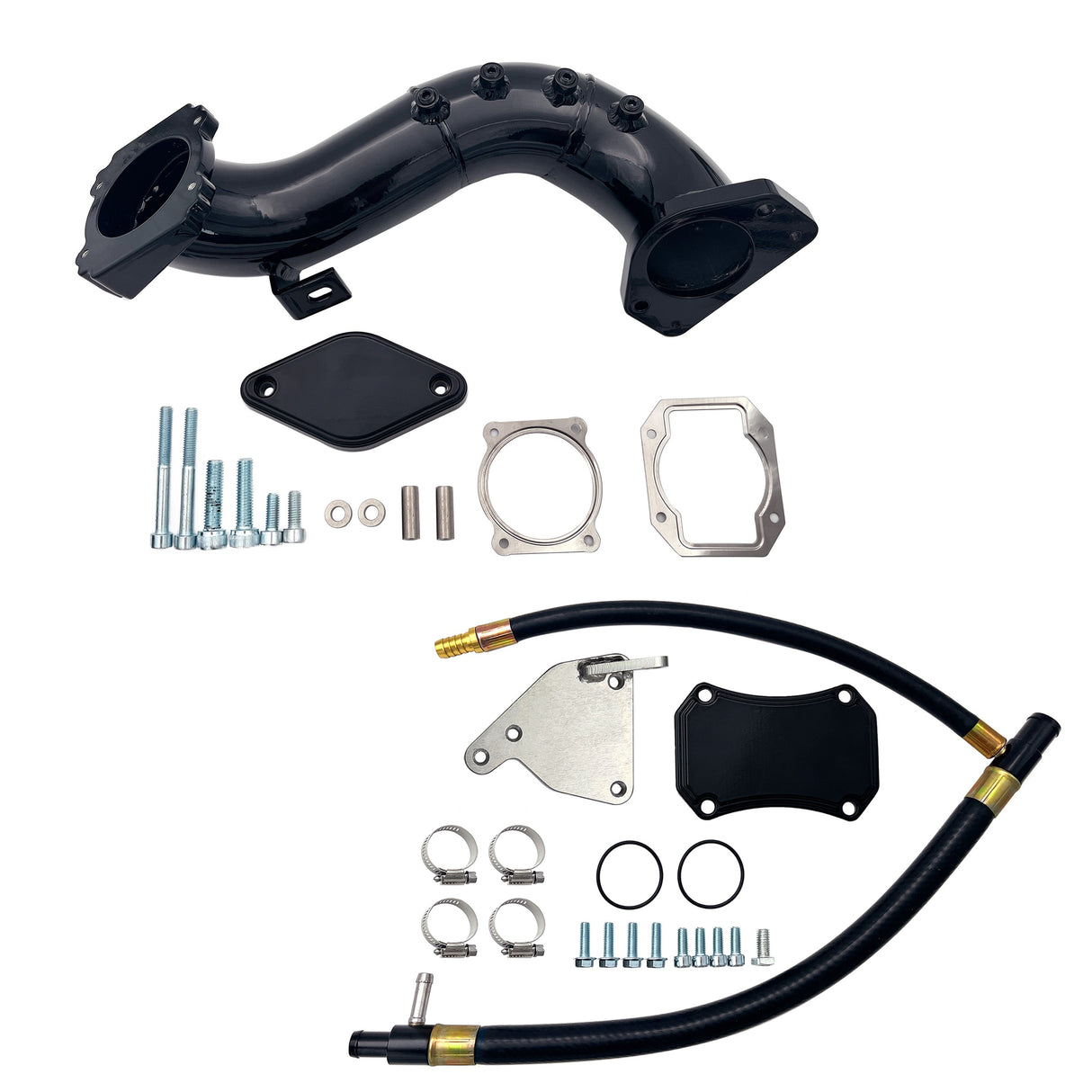 TruckTok 2011-2015 6.6L Duramax LML Diesel Intake Elbow Bridge & EGR Cooler Delete Kit TruckTok