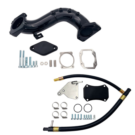 TruckTok 2011-2015 6.6L Duramax LML Diesel Intake Elbow Bridge & EGR Cooler Delete Kit TruckTok