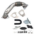 TruckTok 2007.5-2010 6.6L Duramax LMM Passenger Up Pipe & EGR Delete Kit TruckTok