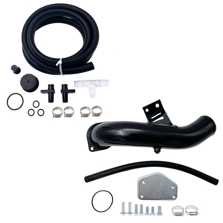 TruckTok 2004-2005 6.6L Duramax LLY 4" DP-Back DPF delete Pipe & EGR Delete Kit TruckTok
