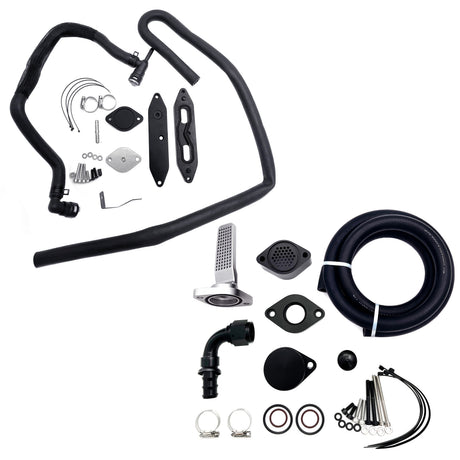 2011-2019 6.7L Ford Powerstroke 4" DPF/DEF/EGR/CCV Delete All-in-One Kit TruckTok