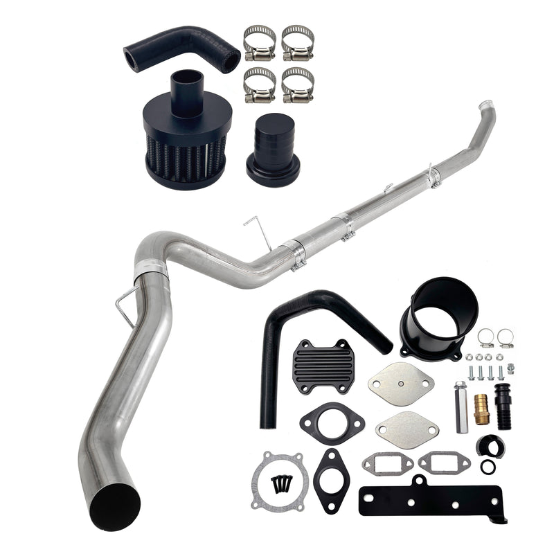 TruckTok 2013-2018 6.7L Ram Cummins 5" Turbo Back DPF/CCV/EGR Cooler Delete Kit