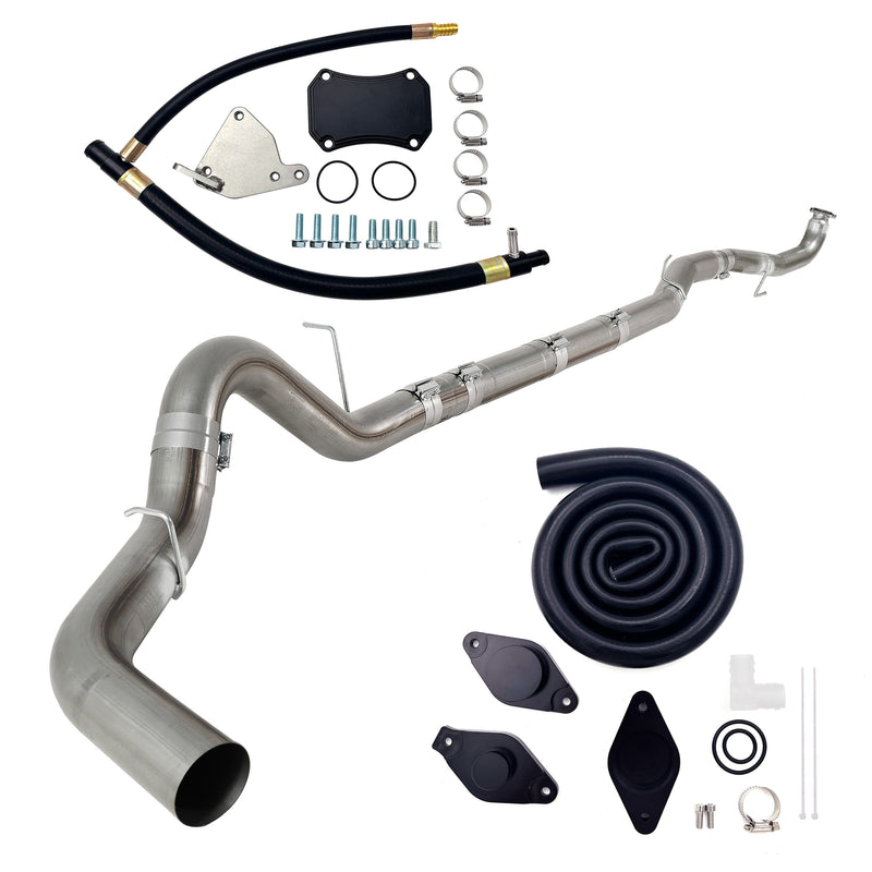 Trucktok 2015.5-2016 6.6L Duramax  LML 5" DP-Back DPF delete Pipe/EGR/CCV Delete Kit