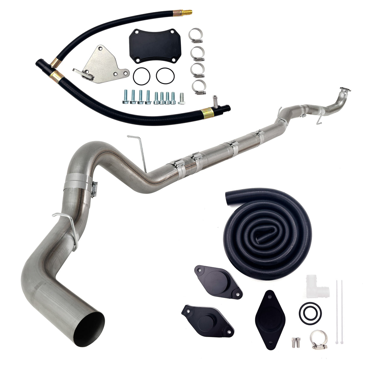 Trucktok 2015.5-2016 6.6L Duramax  LML 5" DP-Back DPF delete Pipe/EGR/CCV Delete Kit TruckTok