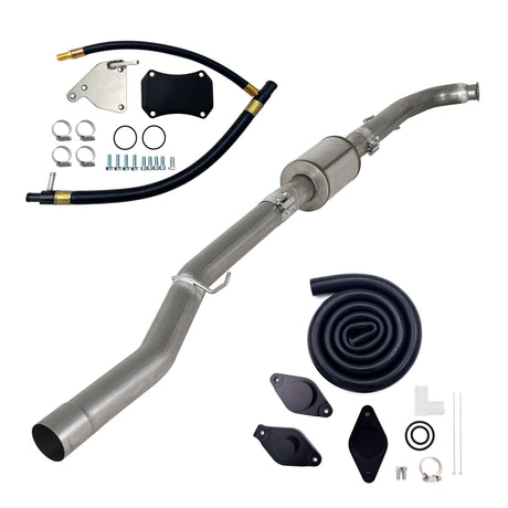 TruckTok 2011-2015 6.6L Duramax LML 4" DPF & CAT Pipe /CCV/EGR Delete Kit TruckTok