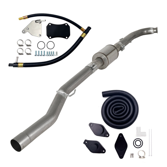 TruckTok 2011-2015 6.6L Duramax LML 4" DPF & CAT Pipe /CCV/EGR Delete Kit TruckTok