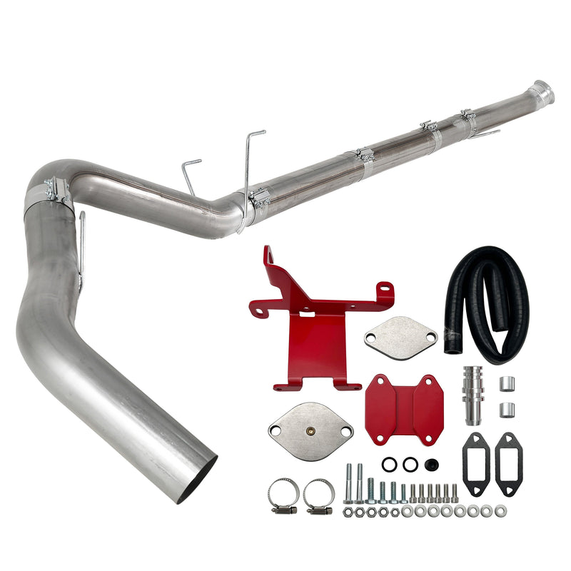 TruckTok 2019-2024 6.7L Ram 4"/5" DPF Delete Dp-Back pipe & EGR Delete Kit