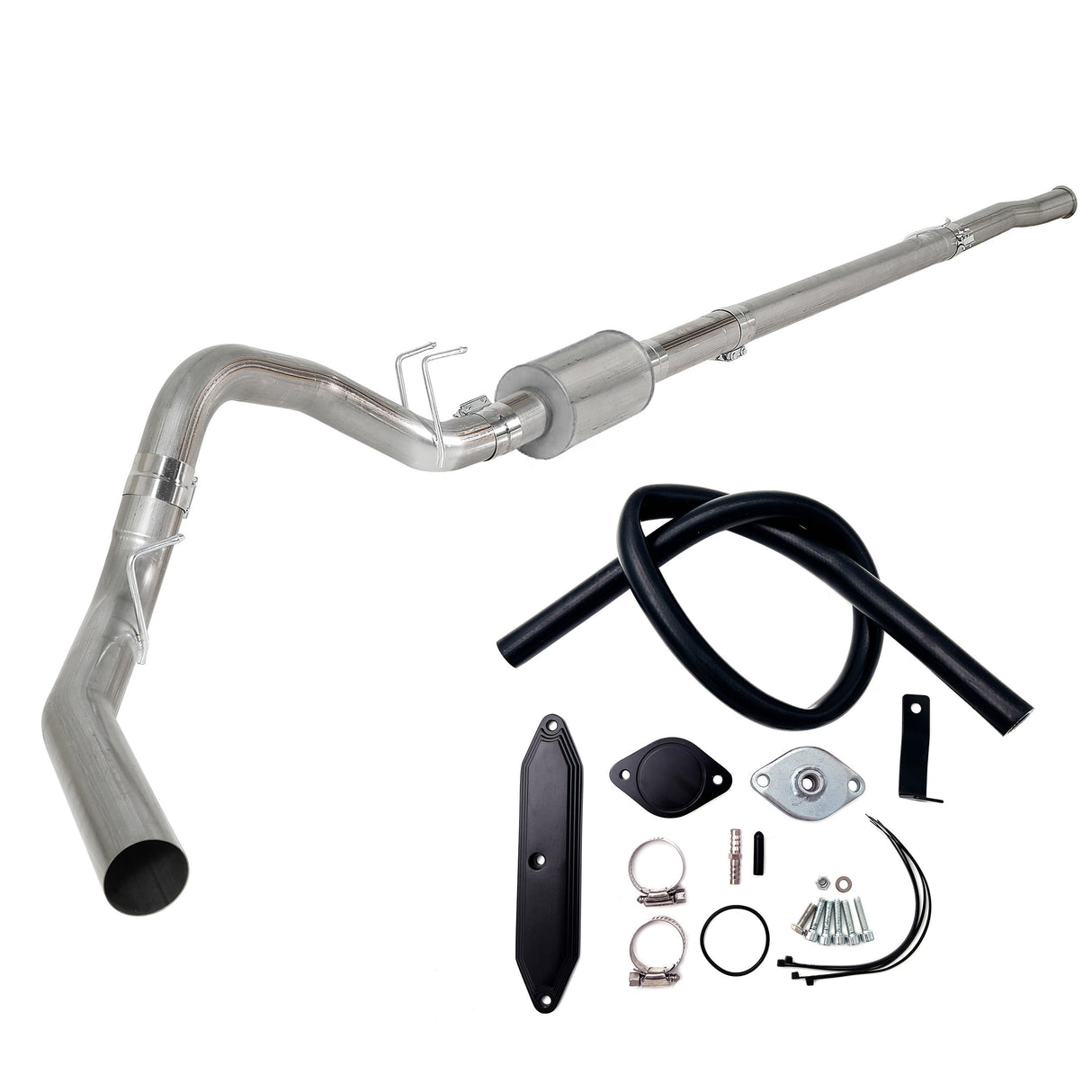 TruckTok 2011-2022 6.7L Ford Powerstroke 4"/5" Dp-Back DPF Delete Pipe & EGR Delete TruckTok