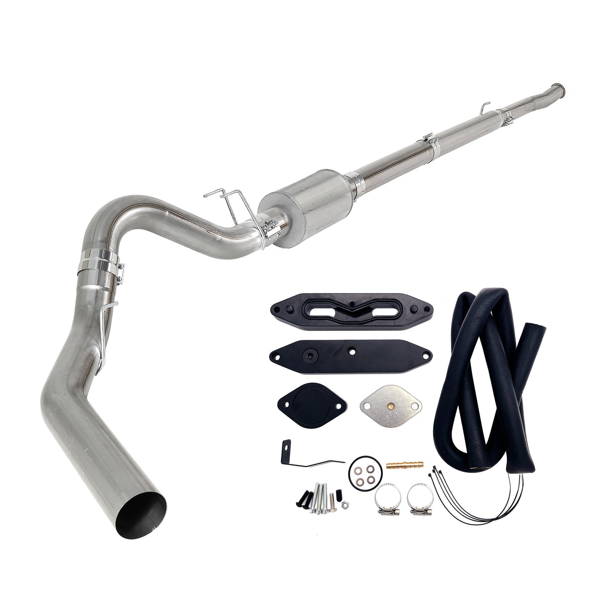 TruckTok 2011-2022 6.7L Ford Powerstroke 4"/5" Dp-Back DPF Delete Pipe & EGR Delete TruckTok