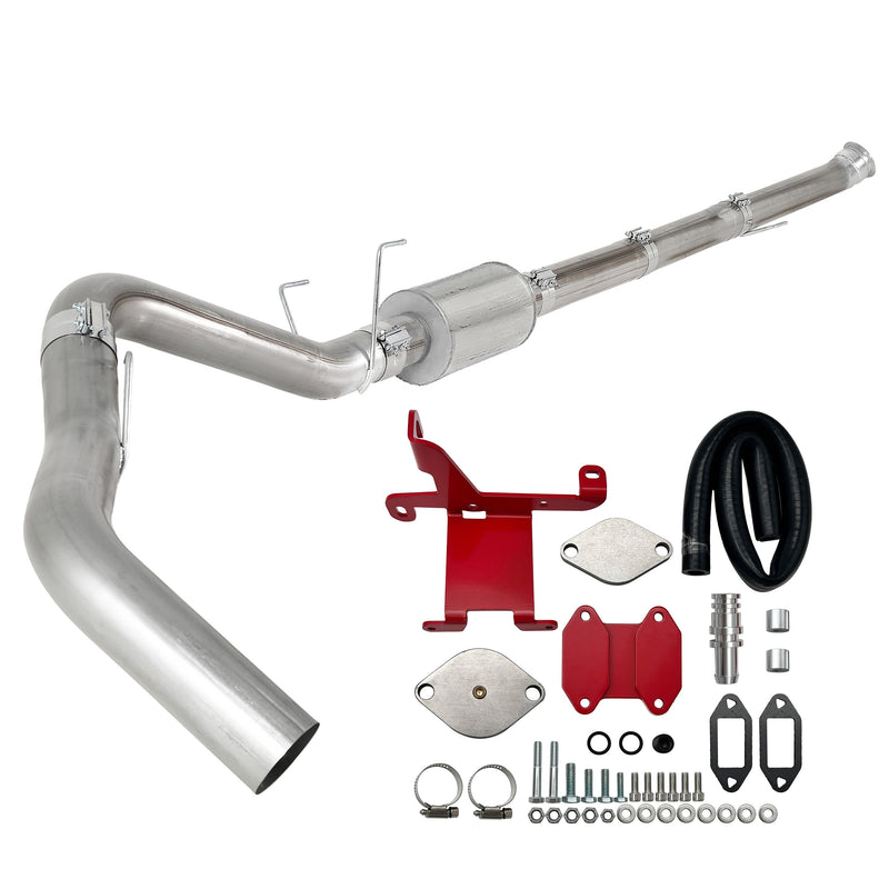TruckTok 2019-2024 6.7L Ram 4"/5" DPF Delete Dp-Back pipe & EGR Delete Kit