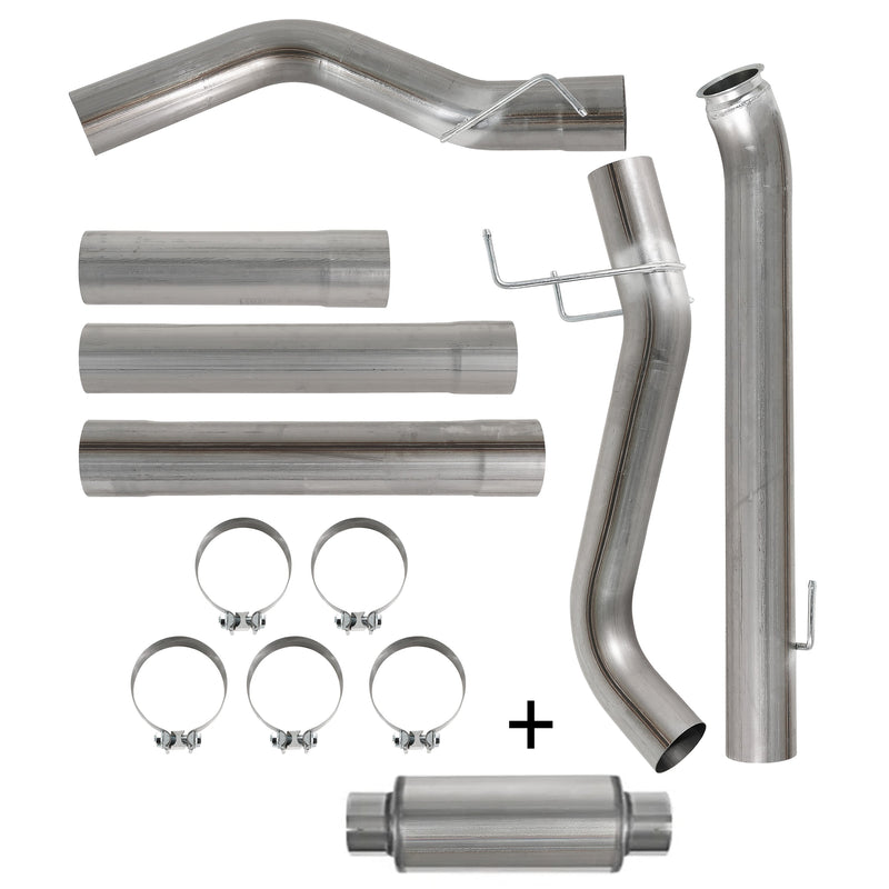 TruckTok 2019-2024 6.7L Ram Cummins 4"/5" DP-Back DPF/EGR Delete kit