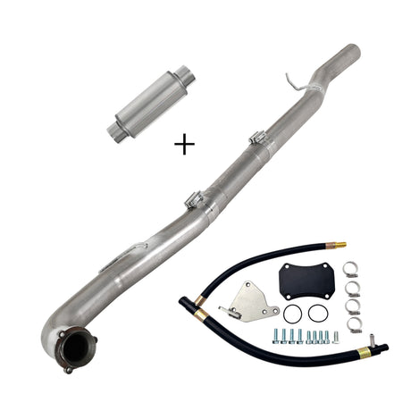 TruckTok 2011-2016 6.6L Duramax LML 4"/5" DP-Back DPF/EGR Delete kit TruckTok