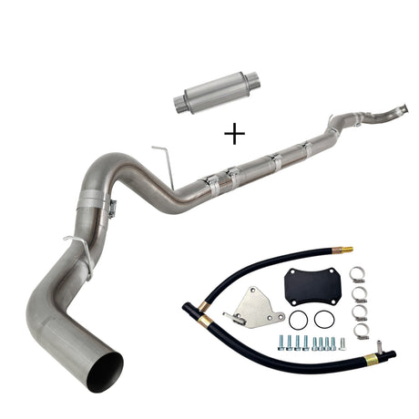 TruckTok 2011-2016 6.6L Duramax LML 4"/5" DP-Back DPF/EGR Delete kit TruckTok