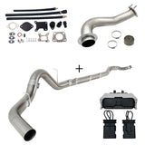 TruckTok 2017-2023 6.6L Duramax L5P DPF/CCV/EGR Delete & Downpipe w/Can Bus kit TruckTok