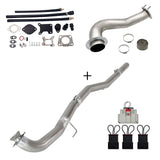 TruckTok 2017-2023 6.6L Duramax L5P DPF/CCV/EGR Delete & Downpipe w/Can Bus kit TruckTok