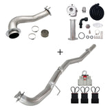 TruckTok 2017-2023 6.6L Duramax L5P DPF/CCV/EGR Delete & Downpipe w/Can Bus kit TruckTok