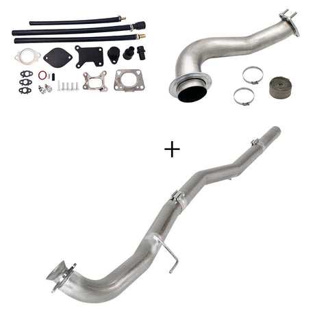 TruckTok 2017-2023 6.6L Duramax L5P DPF/CCV/EGR Delete & Downpipe w/Can Bus kit TruckTok