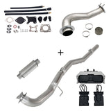 TruckTok 2017-2023 6.6L Duramax L5P DPF/CCV/EGR Delete & Downpipe w/Can Bus kit TruckTok