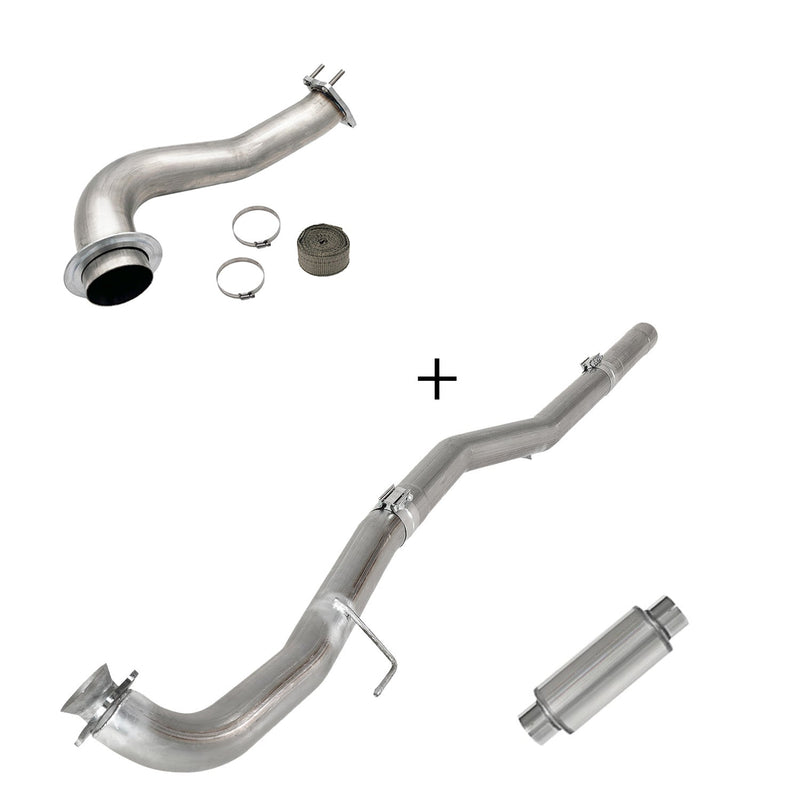TruckTok 2017-2023 6.6L Duramax L5P DPF/CCV/EGR Delete & Downpipe w/Can Bus kit