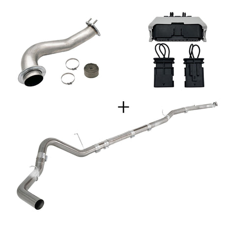 TruckTok 2017-2023 6.6L Duramax L5P DPF/CCV/EGR Delete & Downpipe w/Can Bus kit TruckTok