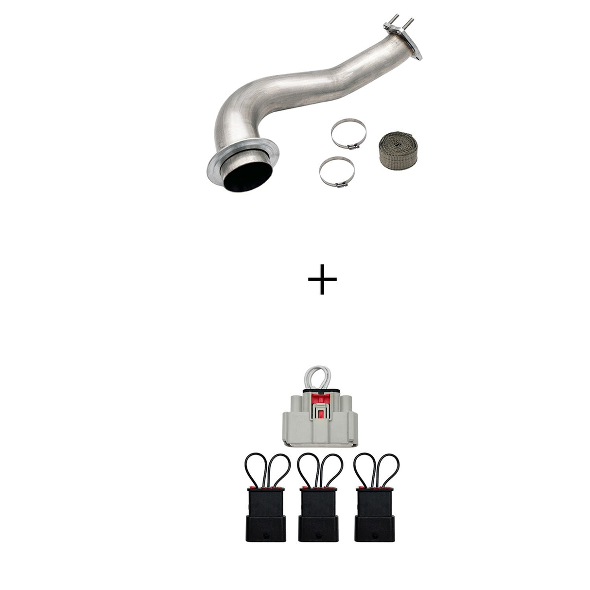 TruckTok 2017-2023 6.6L Duramax L5P DPF/CCV/EGR Delete & Downpipe w/Can Bus kit TruckTok