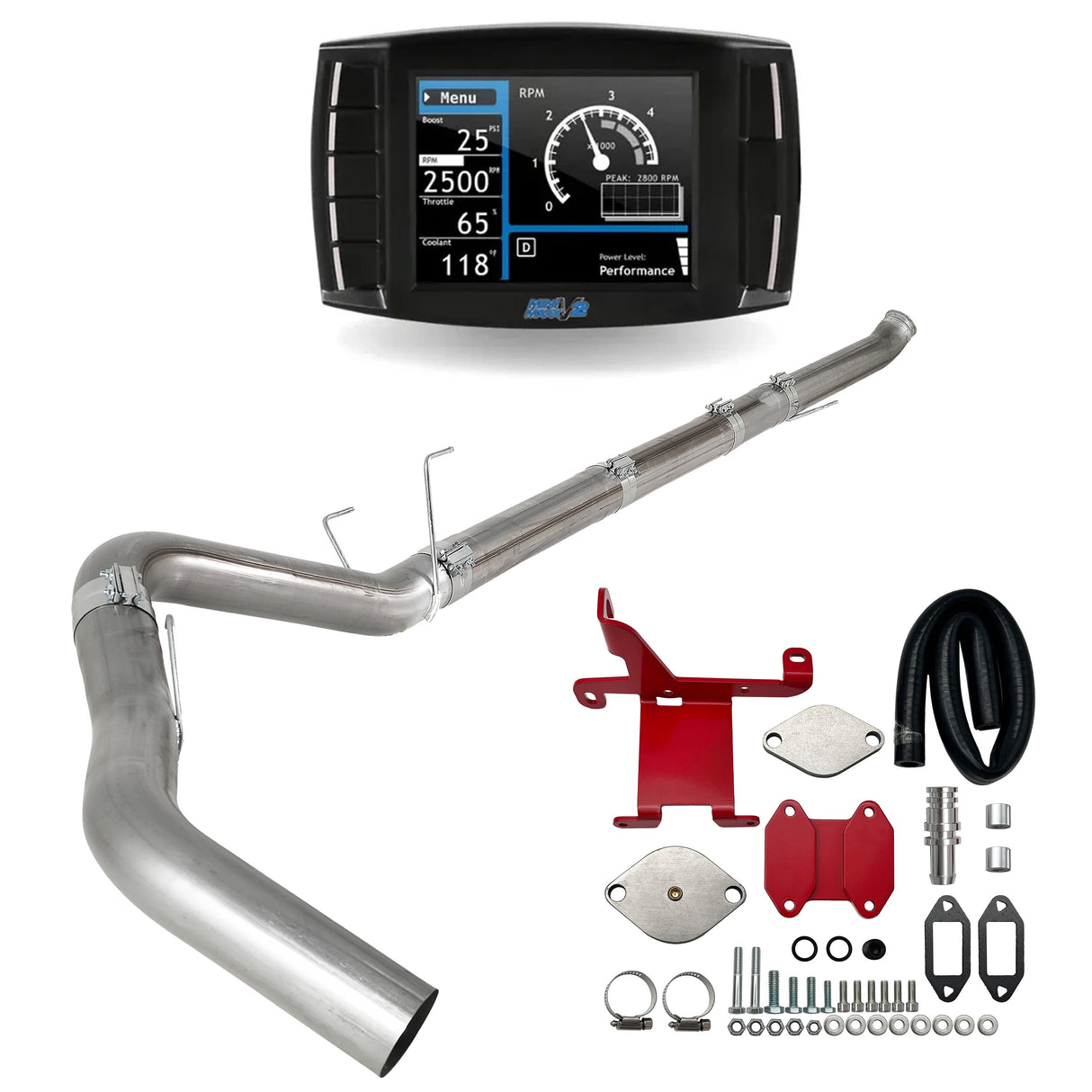 Trucktok 2019-2021 6.7L Ram 4"/5" DPF/EGR/DEF Delete All-in-one kit TruckTok