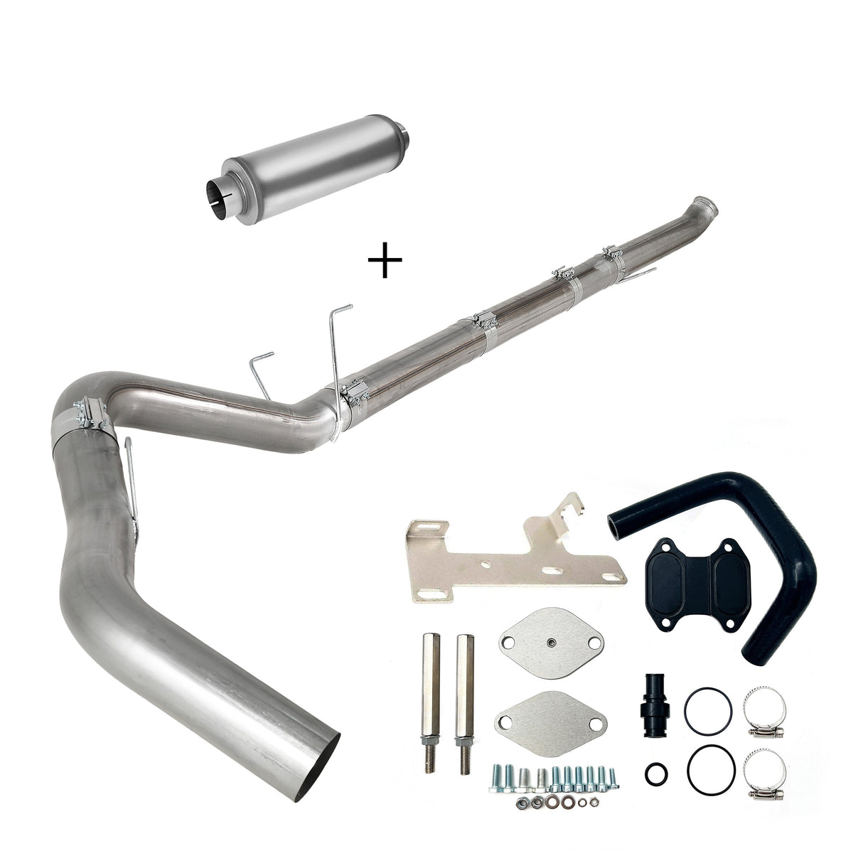 Trucktok 2019-2021 6.7L Ram 4"/5" DPF/EGR/DEF Delete All-in-one kit TruckTok