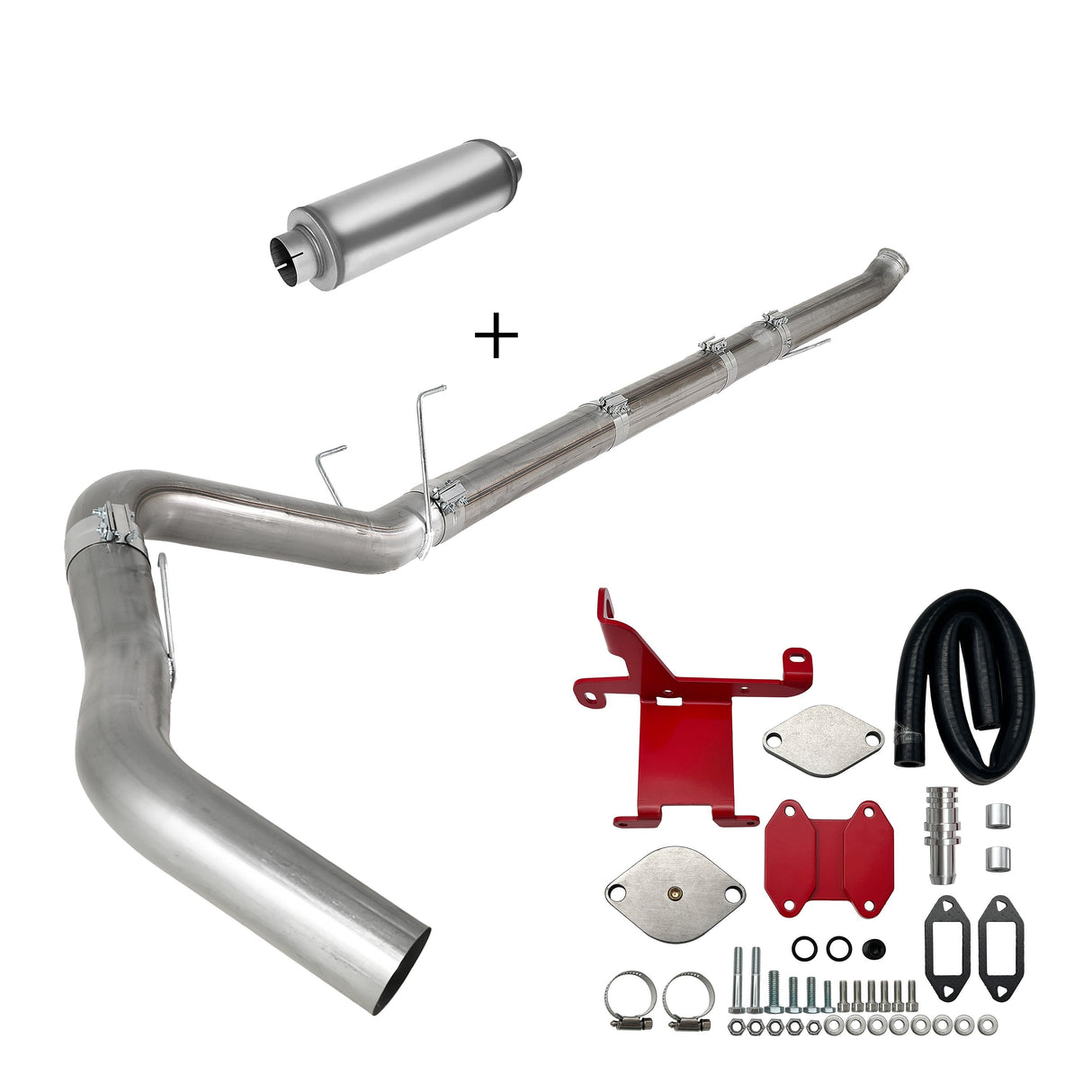 Trucktok 2019-2021 6.7L Ram 4"/5" DPF/EGR/DEF Delete All-in-one kit TruckTok