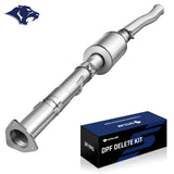 4"/5" 2011-2024 Ford 6.7 Powerstroke DPF Delete Race Pipe w/Muffler Exhaust | SPELAB